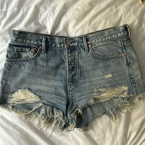 We The Free Denim Shorts Sz 28